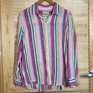 RAILS Stripe Button Up